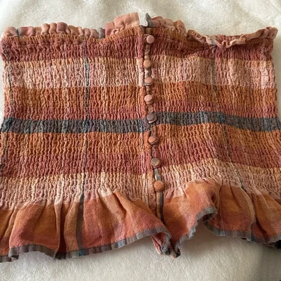 Striped Ruffled Top - Picture 2 of 5